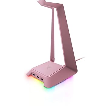 【中古】Razer Base Station Chroma Quartz Pink 受話器照明ランプ さくら色 USBこしき 3界面 RGB【日本定め事代わりになる店引きうける品】 RC21-01190200-R3M1