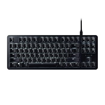 【中古】Razer BlackWidow Lite 力学的鍵盤 静音 オレンジ色軸 テンキー受け答え 英語US申し合わせ 【日本定め事代わりになる店引きうける品】 RZ03-02640100-R3M1