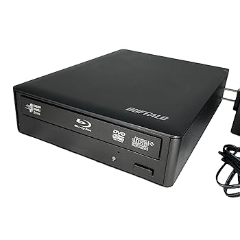 【中古】BUFFALO ブルーレイ再生ソフト付き 8倍速 外付けブルーレイドライブ BR-X816U2|フジセイ