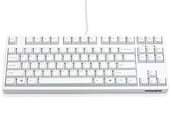 【中古】FILCO Majestouch2 HAKUA Tenkeyless 静音ひな形 87US ascii申し合わせテンキーレスタイプ USB/なおなお書き2両相応う 引っ敷き白いこと FKBN87MPS/EMW2