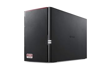 【中古】BUFFALO LinkStation for SOHO LS520DNB続きもの NAS用HDD積み上げる 2運転NAS 3年引きうける 6結核症 LS520DN0602B