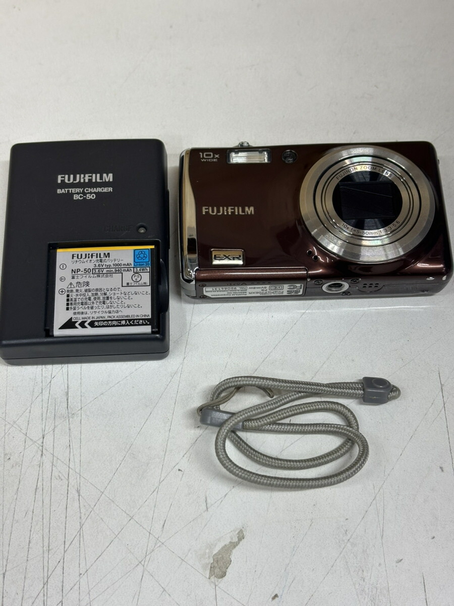 【中古品】FUJIFILM FinePix F70EXR ブラウン デジカメ FUJIFILM 【中古】FUJIFILM 富士フイルム FinePix F70EXR