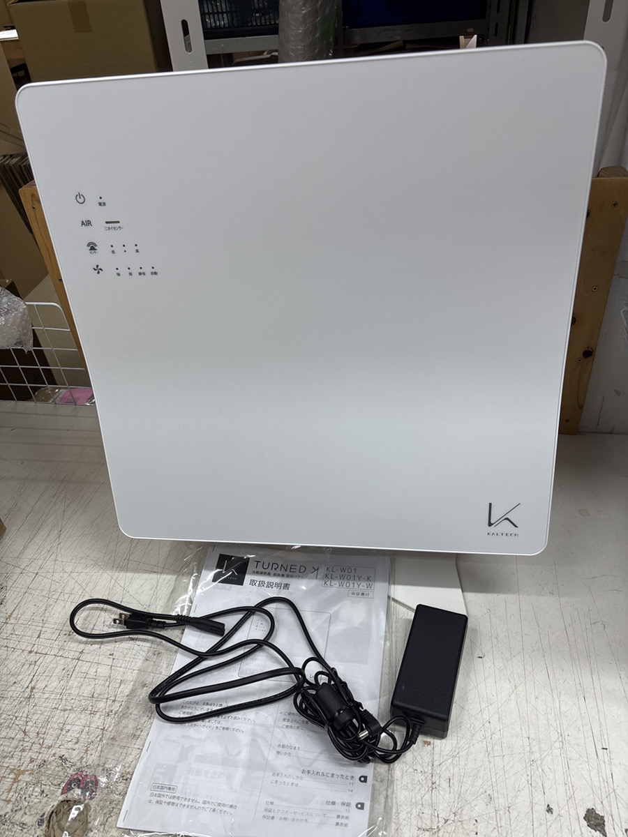 〈中古〉カルテック TURNED K KL-W01 2 光触媒空気清浄機 除菌脱臭機|フジセイ