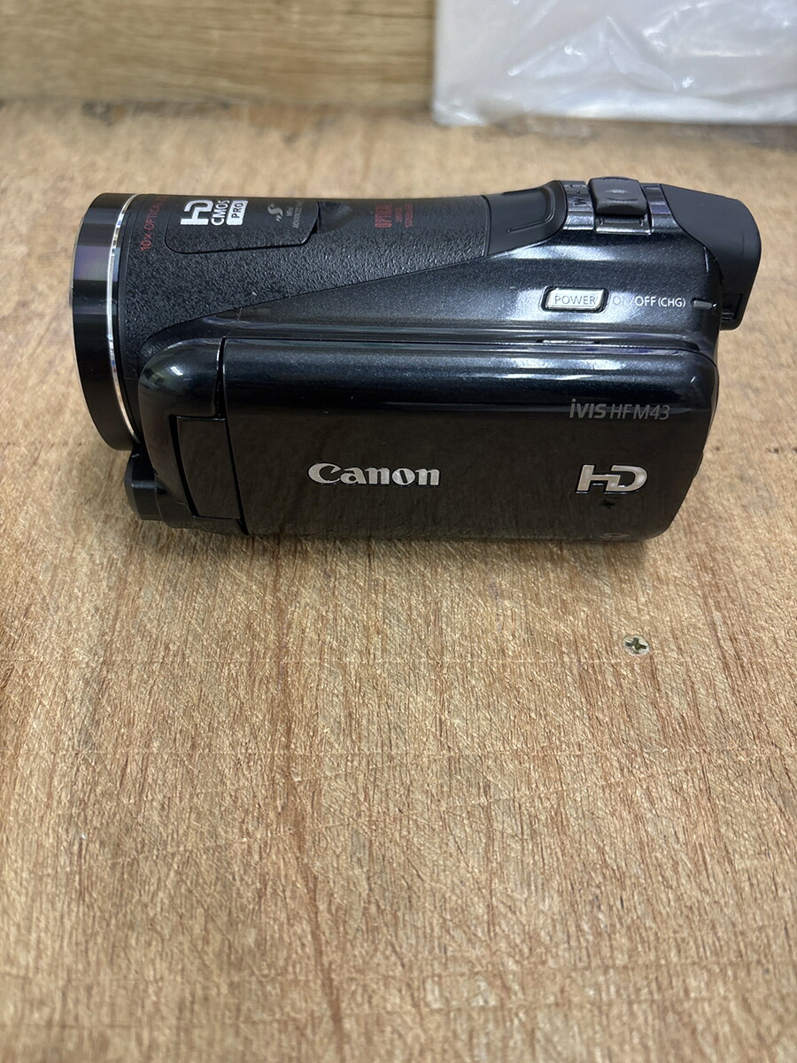 〈Used〉Canon Digital Video Camera iVis HF M43 IVISHFM43 10x Optical Image Stabilization Built-in Memory 64GB