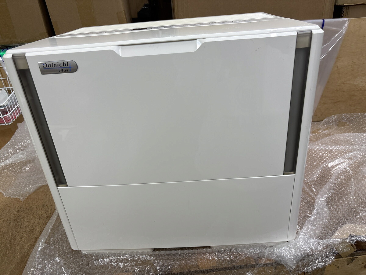 〈中古〉ダイニチ (Dainichi) 加湿器 ハイブリッド式(木造和室25畳まで/プレハブ洋室42畳まで) HDシリーズ パワフルモデル ホワイト HD-152-W|フジセイ