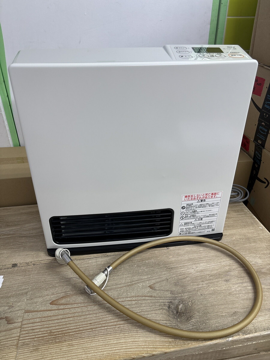 〈中古〉リンナイ SRC-365E [ガスファンヒーター (都市屁っ放り用/木造11畳・混凝土15畳まで)] 白いこと