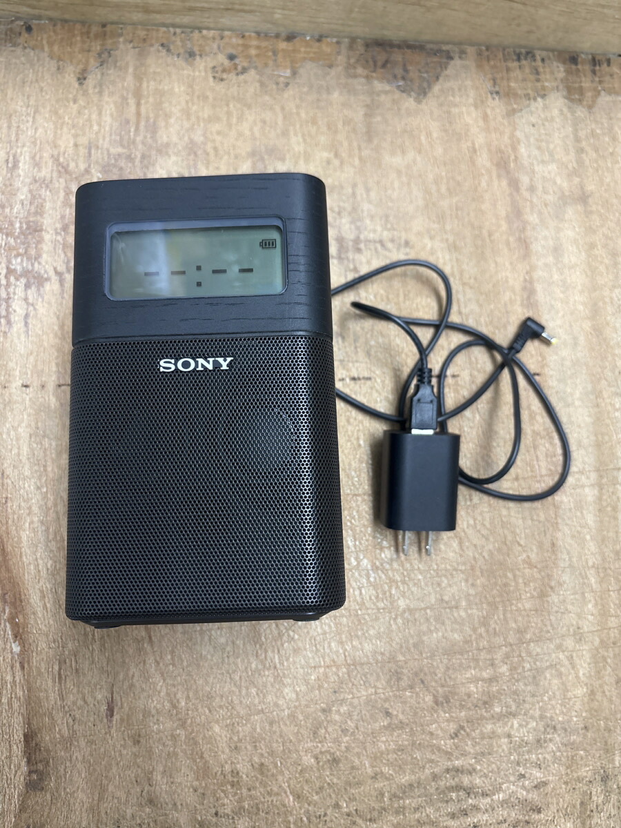 〈中古〉ソニー ホームラジオ SRF-V1BT : FM/AM/ワイドFM/Bluetooth対応 ブラック SRF-V1BT B｜フジセイ