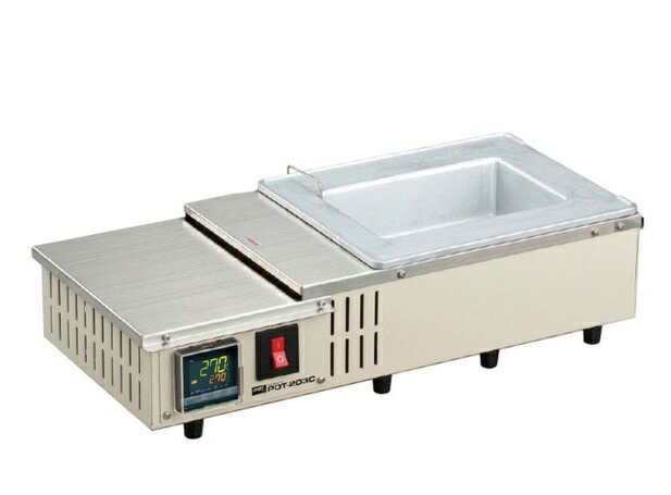 【太洋電機実業】 goot グット 角型はんだ槽〈鋳鉄ツボ〉品番:POT-203C