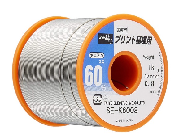 【太洋電機産業】 goot グット プリント基板用はんだ 1Kg 品番:SE-K6008