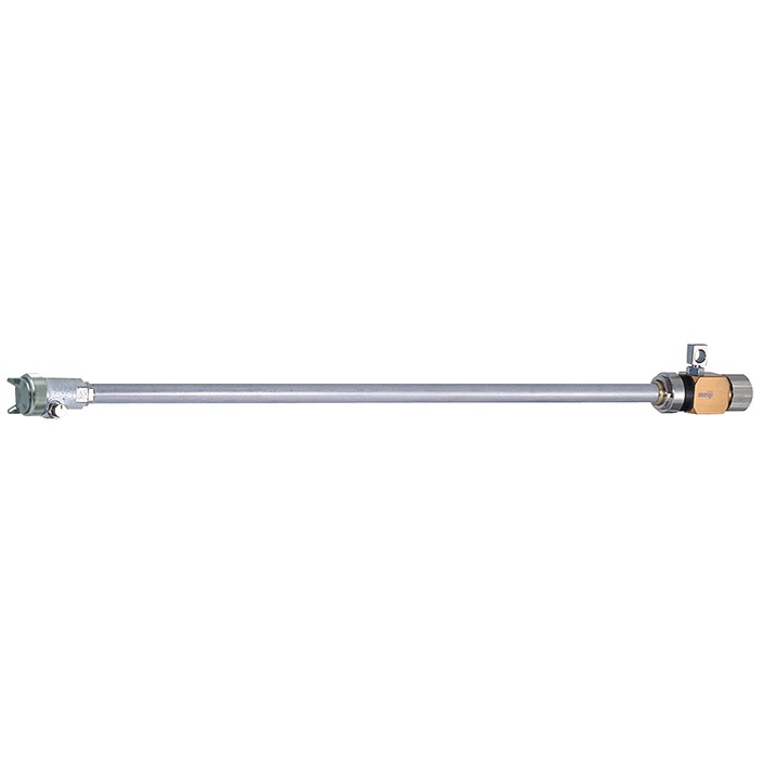 長柄自動スプレーガン 汎用タイプ/ヘッド固定式 品番：A110-PX13P(0×500) ノズル口径1.3φ,ヘッド角度0°×管長500mm
