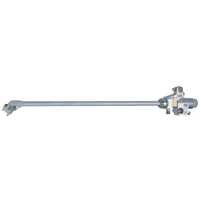 長柄自動スプレーガン 空気弁内臓タイプ/ヘッド固定式 品番：FA110-PX13P(45×500) ノズル口径1.3φ,ヘッド角度45°×管長500mm