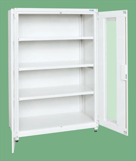 サカエ保管システム(両開扉透明窓付タイプ)PNH-1263AW【お届け先が法人様か個人事業主様のみご注文可能】【キャンセル不可】※一部地域「送料別」|フジノネットショップ