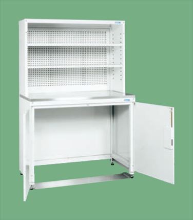サカエニューピットイン ワーキングシステム(作業台タイプ)PNH-K12KPW【お届け先が法人様か個人事業主様のみご注文可能】【キャンセル不可】※一部地域「送料別」|フジノネットショップ