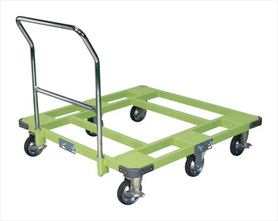 サカエ 自在移動回転台車（取手付） RSP-4TG 【お届け先が法人様か個人事業主様のみご注文可能】 【キャンセル不可】※一部地域「送料別」