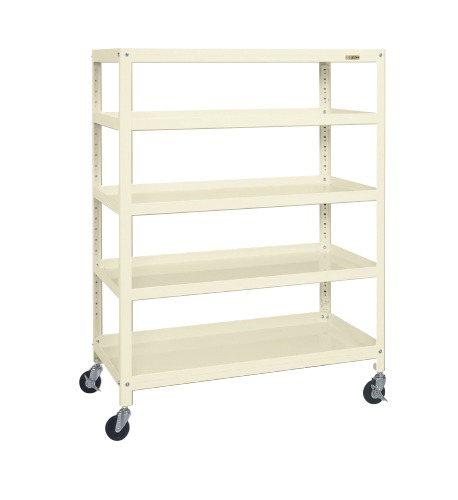 サカエスーパーラックワゴン(ゴム車)SPR-2125RI【お届け先が法人様か個人事業主様のみご注文可能】【キャンセル不可】※一部地域「送料別」|フジノネットショップ