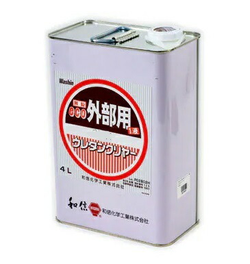 エコ 外の方用ウレタン読みやすい  4L 〔ツヤ有・ツヤ消〕より分ける  一液型油変性ウレタン絵の具