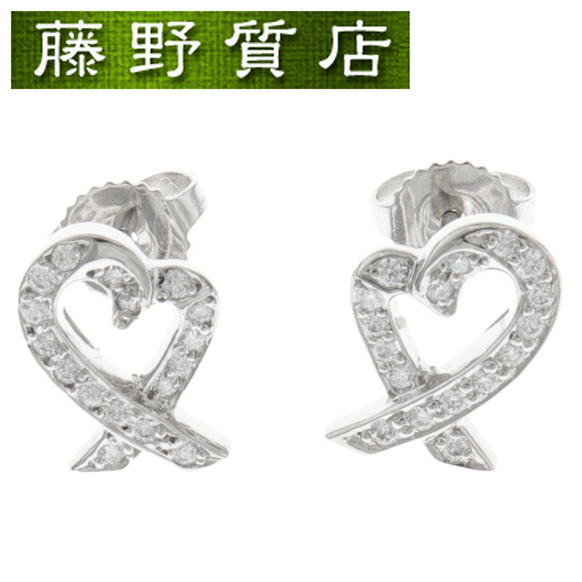 Tiffany & Co. ラブティファニー　ピアス　ハート　エナメル 楽天市場】TIFFANY&Co. ティファニー ピアス0.005カラットダイヤ