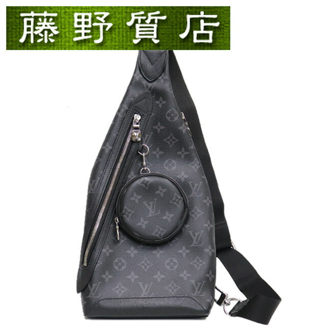 ルイヴィトン LOUIS VUITTON タイガラマ 二人組 スリングバッグ モノグラム帆布 タイ王国ガ 黒 薄墨色 しろがね色金具 M30936 クロスボディバッグ ルイヴィトンバッグ ビトンバック ヴィトンバック ルイヴィトンバック 上半身御徒面子 ブランド名御徒面子 メンズ 8332