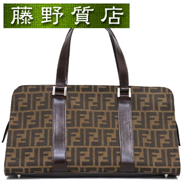 楽天市場】FENDI フェンディ ハンドバッグ 222826426 ズッカ柄