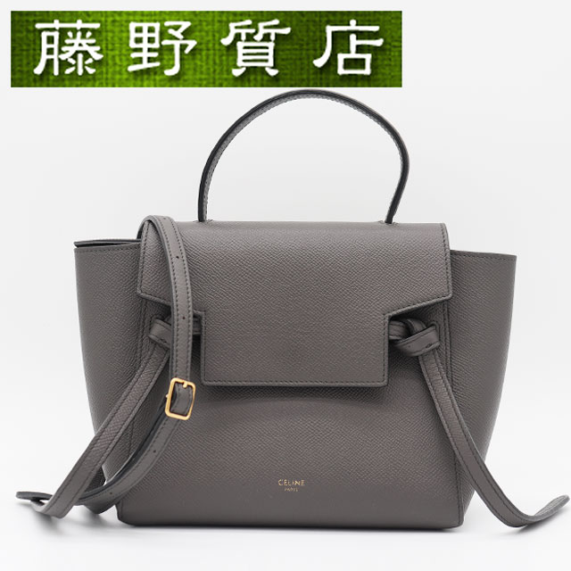 楽天市場】CELINE セリーヌ Nano Belt Bag ナノ ベルトバッグ