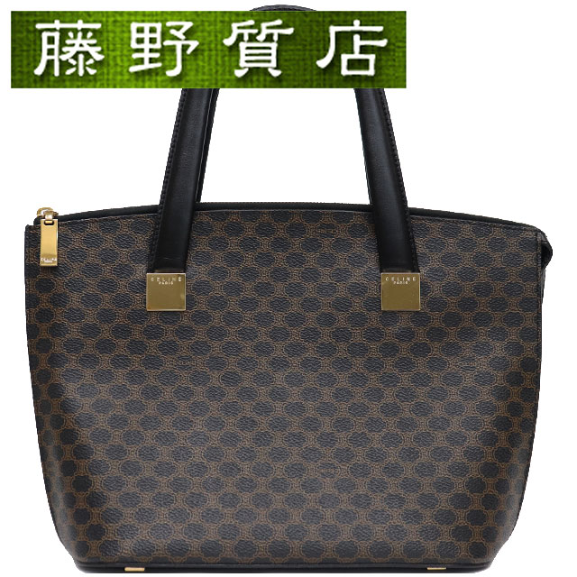 【美品】セリーヌ トートバッグ マカダム柄 クロコ型押し ビンテージ ブラウン系 楽天市場】CELINE セリーヌ マカダム柄 トートバッグ ショルダーバッグ