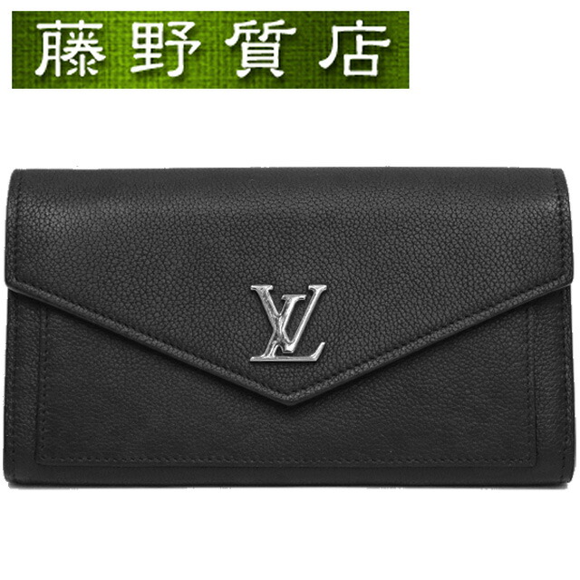 LOUIS VUITTON 長財布 黒 レザー 楽天市場】ルイヴィトン Louis Vuitton ポルトフォイユ・マイ