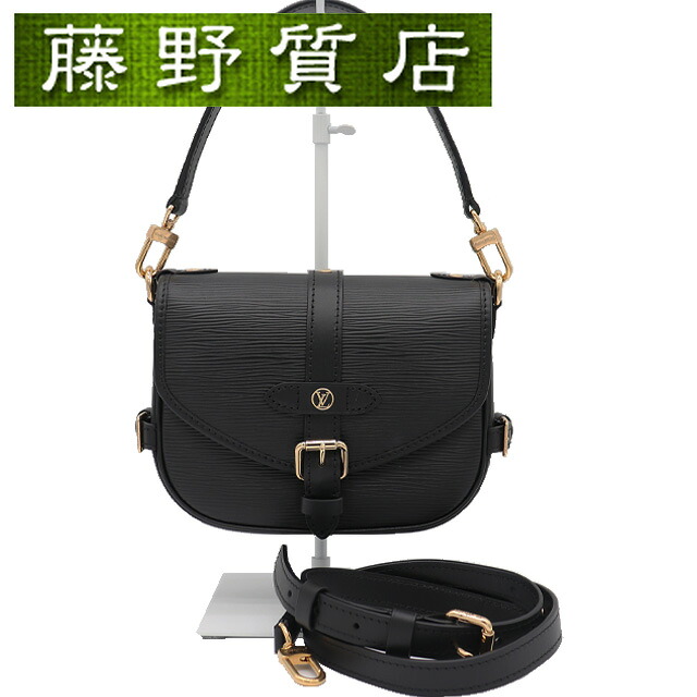 （美品）ルイヴィトン LOUIS VUITTON ソミュールBB エピ 黒 ゴールド金具 M23469 曲がった掛け 3Way ショルダーバッグ ハンドバック ブランド名御徒面子 ルイヴィトンバッグ ルイヴィトンバック ルイ・ヴィトンバッグ ヴィトンバッグ ルイビトン ヴィトンショルダーバッグ 9144