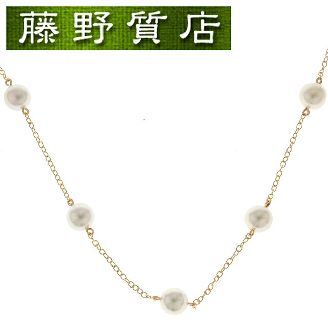 楽天市場】（新品仕上げ済）ミキモト MIKIMOTO パール ネックレス K18