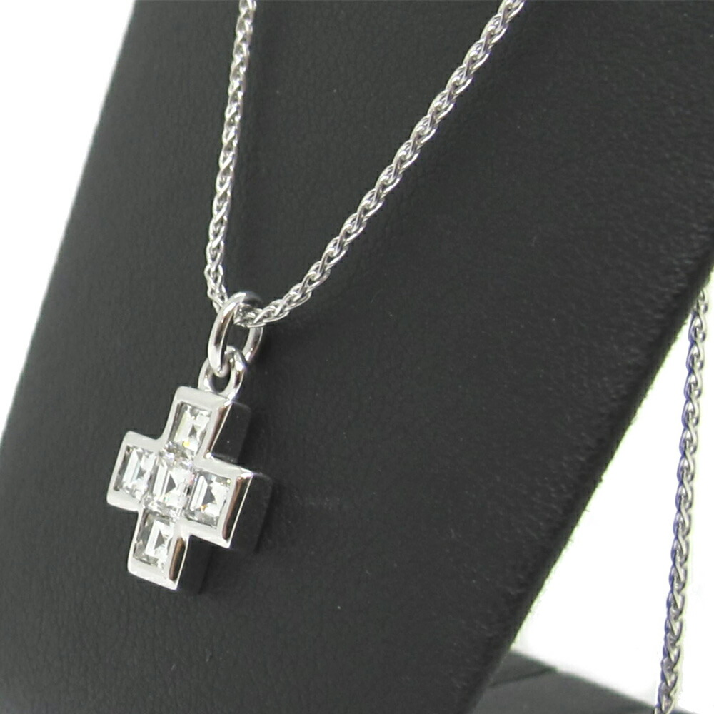 新品仕上げ済 ブルガリ Bvlgari K18 ダイヤ ダイヤモンド クロス ネックレス ペンダント ダイヤ K18 ホワイトゴールド ダイヤモンド スクエアカット 54 藤野質店 店角ダイヤがきれいなクロスネックレスです 新品仕上げ済 ブルガリ Bvlgari K18 ダイヤ ダイヤモンド クロス ネックレス ペンダント ダイヤ K18 ホワイトゴールド ダイヤモンド スクエアカット 54 藤野質店 店角ダイヤがきれいなクロスネックレスです