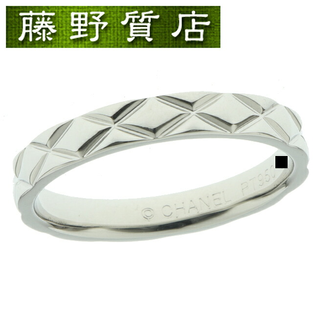 楽天市場】シャネル マトラッセ リング 指輪 Pt950 17号 CHANEL 【最大