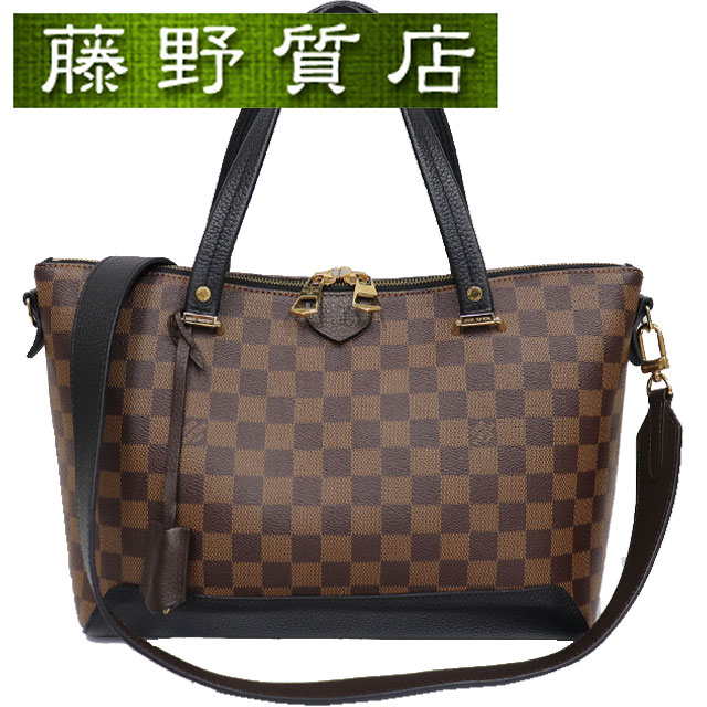 【美品】ルイヴィトン　ダミエ　ケンジントン　トートバッグ　ショルダー　ボストン LOUIS VUITTON - 【美品】ルイヴィトン ダミエ ケンジントン