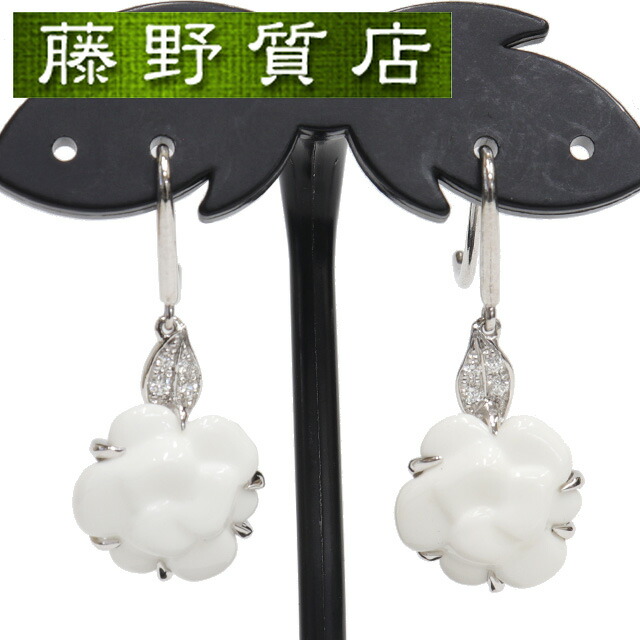 【25B/ 耳元も可愛らしく】CHANEL ピアス カメリア 楽天市場】シャネル CHANEL イヤリング兼ピアス カメリア J12072