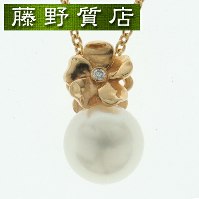 【未使用品】✨ミキモト K18 オパール　ダイヤモンド　ネックレス　ペンダント MIKIMOTO ミキモト K18 3Pパール ダイヤモンド ネックレス | 中古通販