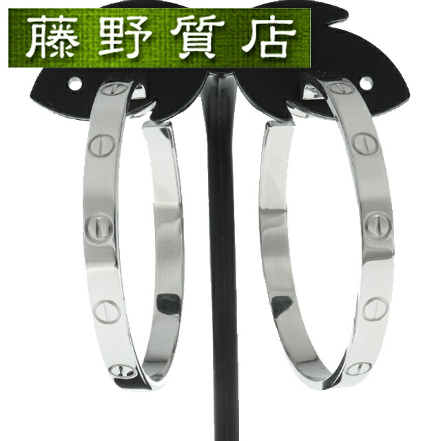 最終お値下げ❣️ カルティエ❣️ ラブ　イヤリング　ピアス　YG750 片耳 最終お値下げ❣️ カルティエ❣️ ラブ イヤリング ピアス YG750 片耳