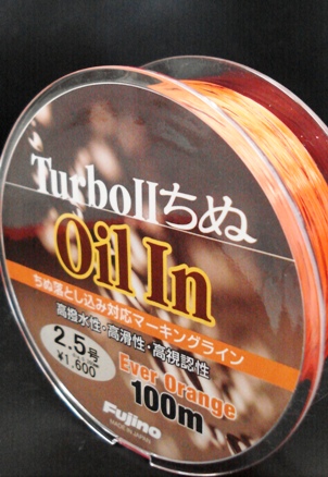 楽天市場 釣り糸 フジノ ｆｕｊｉｎｏ 堤防 落とし込み ターボ２ちぬオイルイン マーキングライン 100m アンテナshopfujinoline楽天市場店