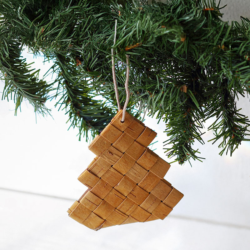 ビヨルク 白樺星型 クリスマス オーナメント アドベントスター かご 6点セット ビヨルク 白樺星型 クリスマス オーナメント アドベントスター