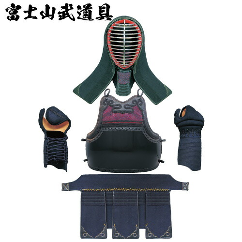 楽天市場 剣道防具 隼2号 6m M刺 紺紐付 面 胴 甲手 垂4点セット 富士山武道具 高級感 Radiopaigham Pk
