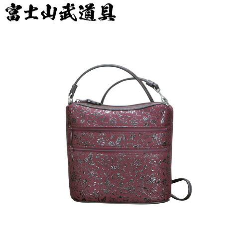 【 印伝 】 No.14ポシェット 甲州印伝 印傳屋 INDEN-YA｜富士山武道具