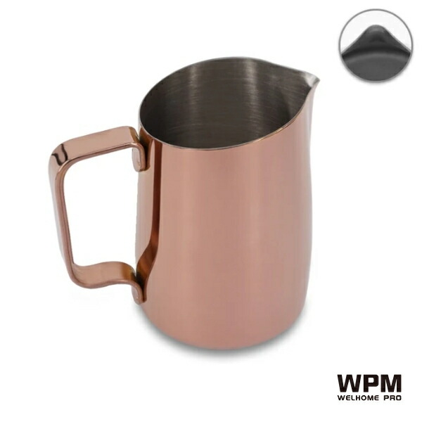 楽天市場】WPM ミルクピッチャー ワイドスパウト 450mL 楽天市場】WPM ミルクピッチャー ワイドスパウト 450mL