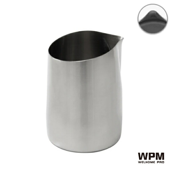 ミルクページ 楽天市場】WPM ハンドルレス ミルクピッチャー ラウンドスパウト