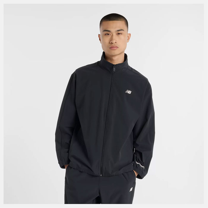 ニューバランス　ウォームアップ トラックジャケット/スポーツウェア　完売品 New Balance トレーニングウェア 長袖トップ ジャージ メンズ