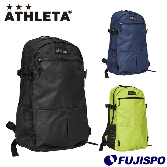 ATHLETA バックパック ブラック/ホワイト　新品 ATHLETA アスレタ バックパック(ブラック) 05334 BLK サッカー