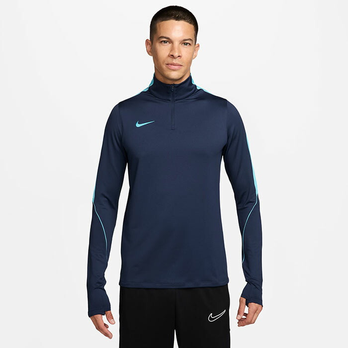 ナイキ ストライク Dri-FIT 蹴球せん孔機いの一番 NIKE 蹴球 フットサル プルオーバー トップス 長袖 クォータージップ 形づくるお召しもの 成年者 メンズ (IF1456-410)