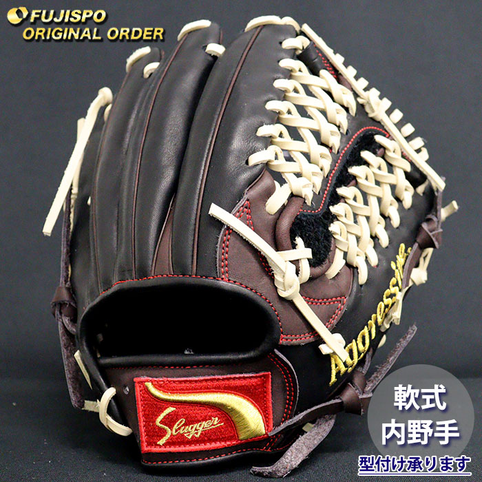 野球 久保田スラッガー 軟式グローブ オーダーグラブ M00型 KUBOTA SLUGGER 内野 グラブ グローブ 右投げ (SL2604X096880C624210)