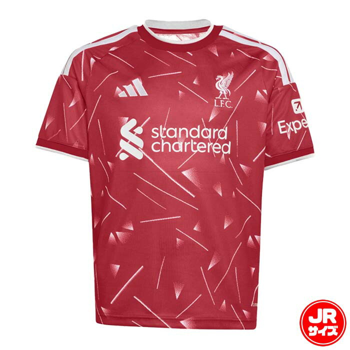 アディダス リバプールFC 26/27 ホームジャージ キッズ adidas 蹴球 写し物 制服 ティーシャツ 半袖 野球クラブ野球クラブ お坊っちゃん 小わっぱ (T1708-KB8255)