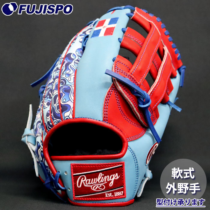 野球 ローリングス 軟式グローブ タティスJr. 2026 世界大会 限定モデル 外野 Rawlings グラブ グローブ 右投げ (TATISJR)|フジスポ店