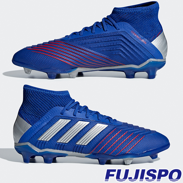 おすすめ高評価 プレデター 19 1 Fg Ag J アディダス Adidas ジュニアサッカースパイク ボールドブルー シルバーメット フットボールブルー Cm8530 19年2月アディダス 正規品