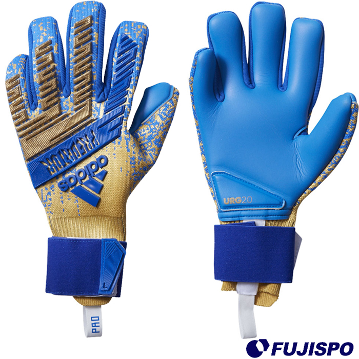 blue adidas gloves