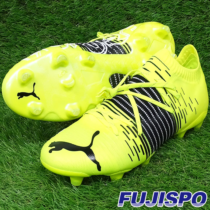 3月4日 5日ポイント5倍 フューチャー Z 1 1 Fg Ag Fg Puma Ag プーマ Puma プーマ サッカースパイク イエローアラート プーマブラック 01 Pu2101 フジスポ店