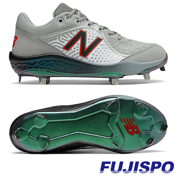 正規品 限定 野球スパイク L3000v5 ニューバランス Newbalance 野球 ソフト 金具スパイク 埋め込み 樹脂底 ベースボールスパイク オシャレスパイク 草野球 L3000as5d Aluminum フジスポ店 格安即決 First Personalizeseusistema Com Br